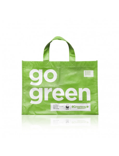 Сумка-шопер Eco Shopper big из переработанного океанического пластика, 35 х 50 х 14 см
