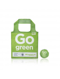 Сумка-шопер Eco Shopper compact с чехлом из переработанного океанического пластика, 42 х 42 см