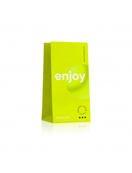Пакет «Enjoy» без ручек, 25 х 12 х 8 см