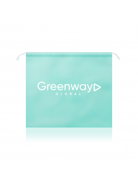 Пляжная сумка Greenway Global из переработанного пластика, мятная