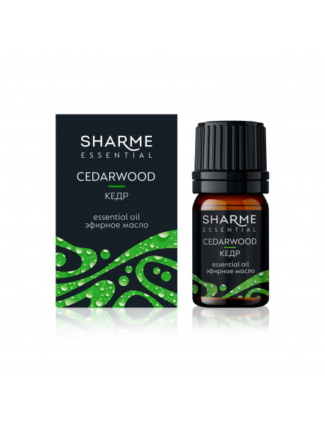 Эфирное масло «Кедр» Sharme Essential, 5 мл