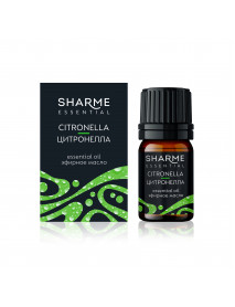 Эфирное масло «Цитронелла» Sharme Essential, 5 мл