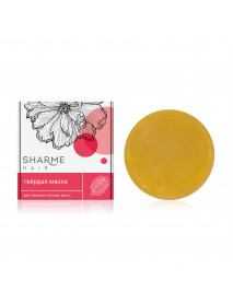 Натуральная твердая маска Sharme Hair для глубокого питания волос, 50 г