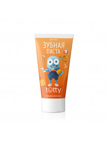 Детская зубная паста TOTTY со вкусом апельсина 3+, 50 мл