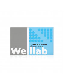 БАД с цинком и селеном Welllab ZINC & SELENIUM, 30 таблеток