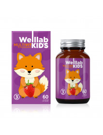 Мультивитамины для детей WELLLAB KIDS MULTIVIT, 60 таблеток